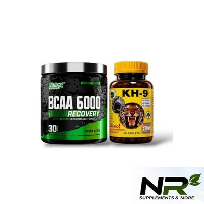 Combo - NUTREX BCAA 6000 + KH-9 MULTIVITAMIN