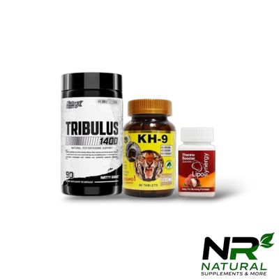Combo - TRIBULUS 1400 + KH-9 MULTIVITAMIN + LIPOSYNERGY