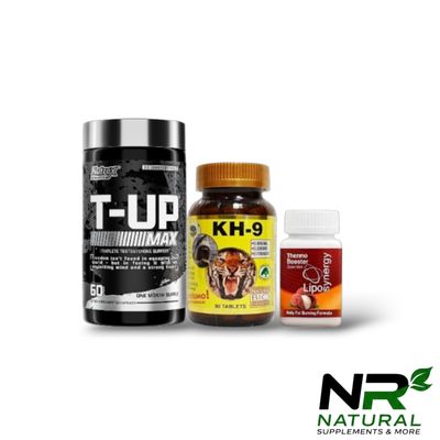 Combo - T-UP MAX + KH-9 MULTIVITAMIN + LIPOSYNERGY