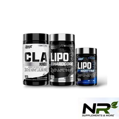 Combo - LIPO 6 BLACK HC &amp; CLA 1,000 &amp; LIPO 6 BLACK NT
