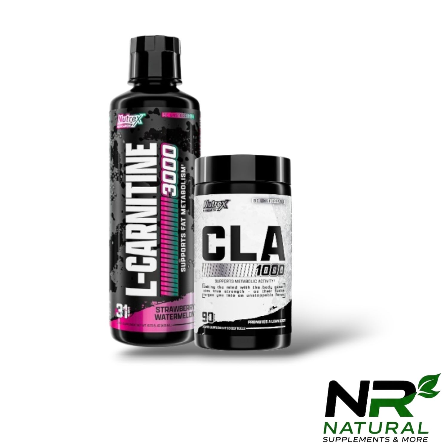 Combo - NUTREX L-CARNITINE 3,000 + NUTREX CLA