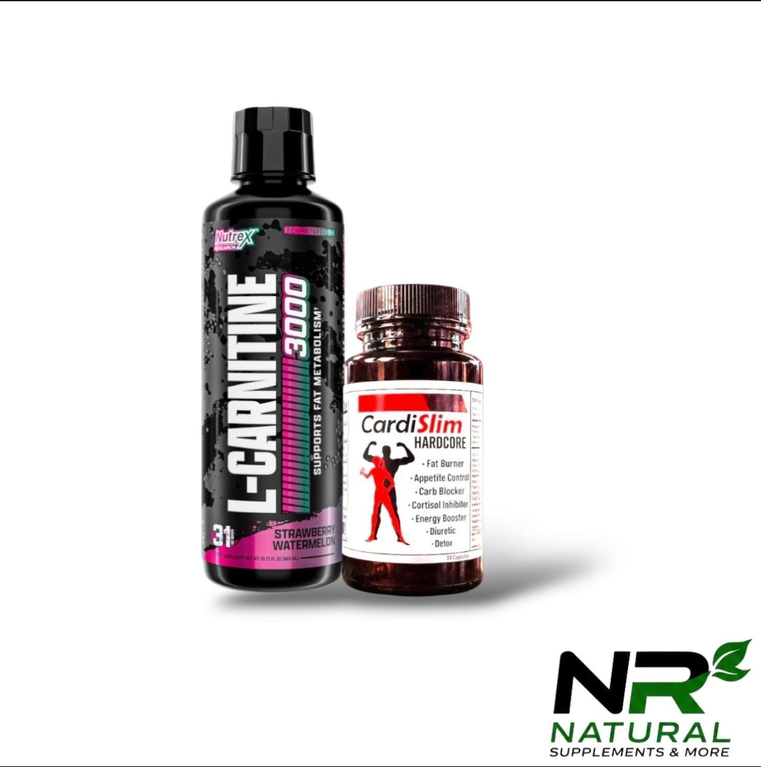 Combo - NUTREX L-CARNITINE 3,000 + CARDISLIM HARDCORE