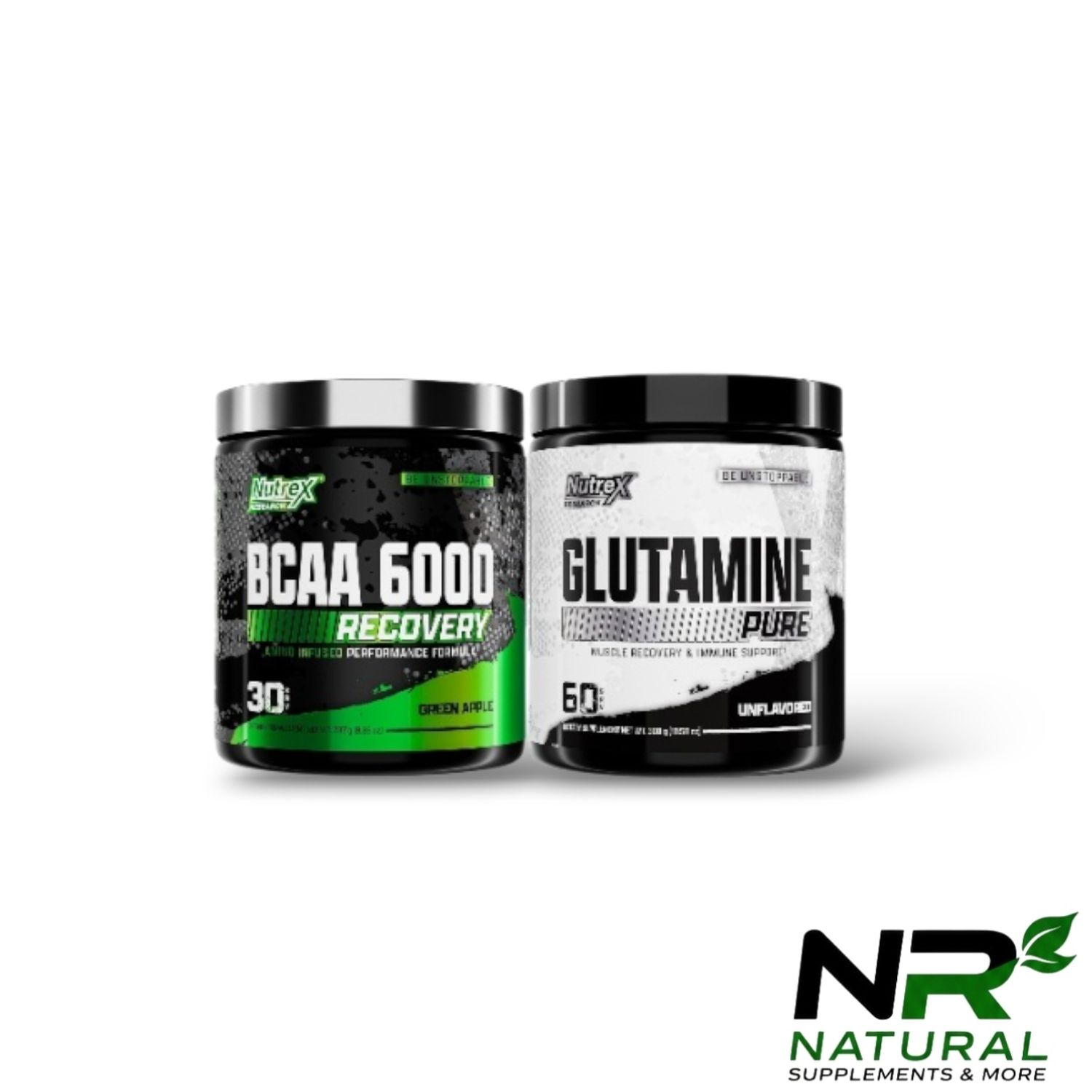Combo - NUTREX BCAA 6000 + NUTREX GLUTAMINE