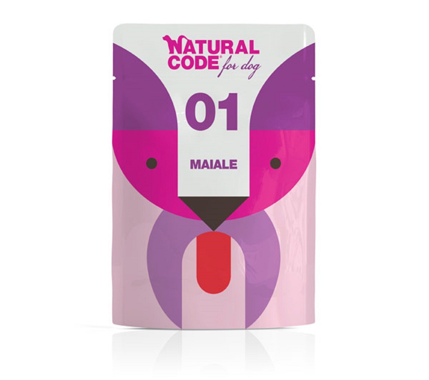 P01 Maiale Natural Code busta 100g