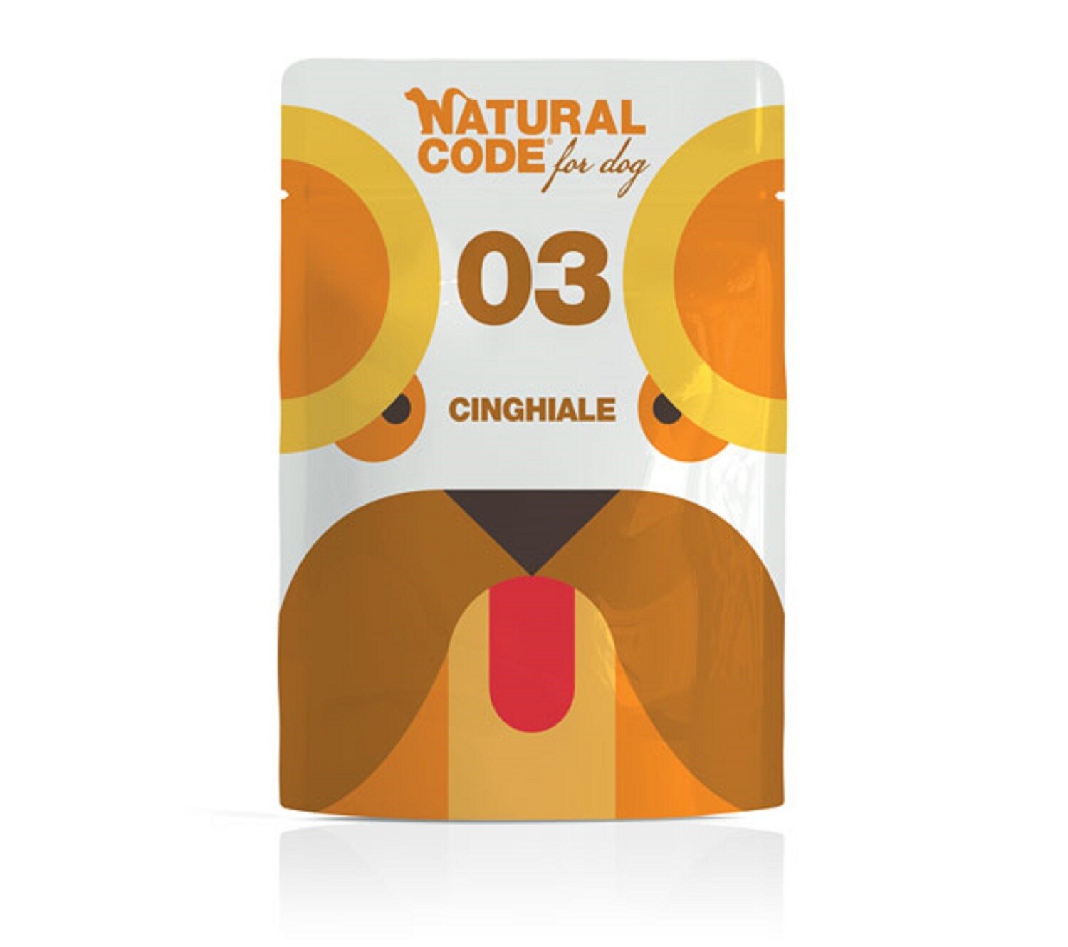 P03 Cinghiale Natural Code busta 300g