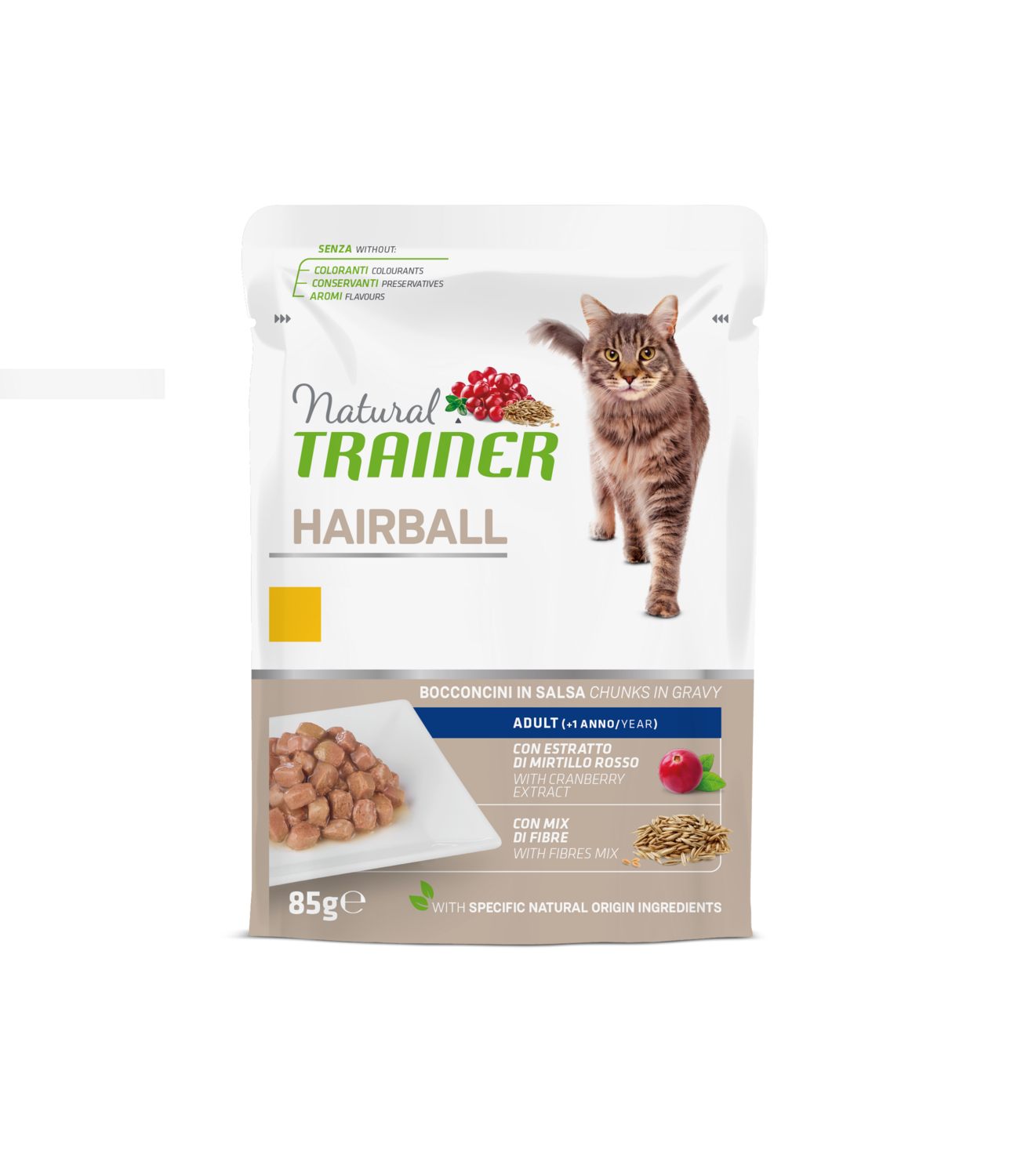 Bocconcini in salsa Hairball Natural Trainer 85gr