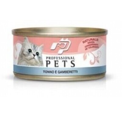Tonno e Gamberetti 70 gr Professional Pets