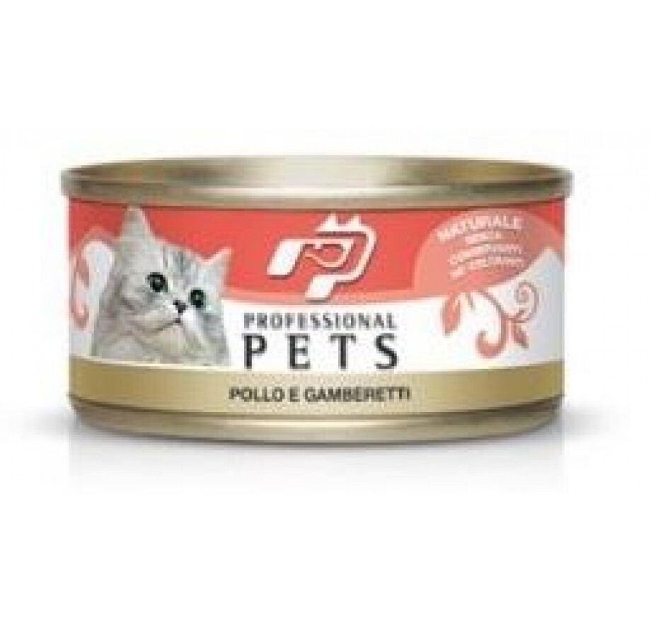 Pollo e Gamberetti 70 gr Professional Pets