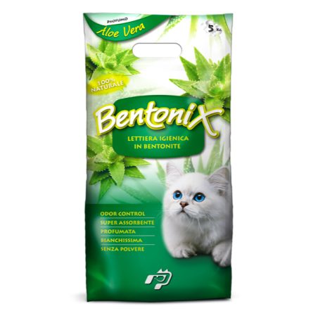 Bentonix lettiera igienica Aloe 5KG