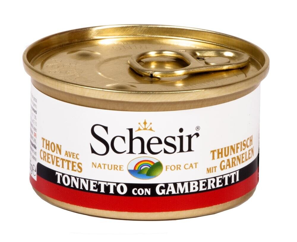Tonnetto con Gamberetti lattina 85 g Schesir