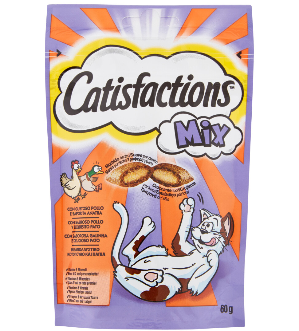 Catisfactions Mix Pollo Anatra 60g