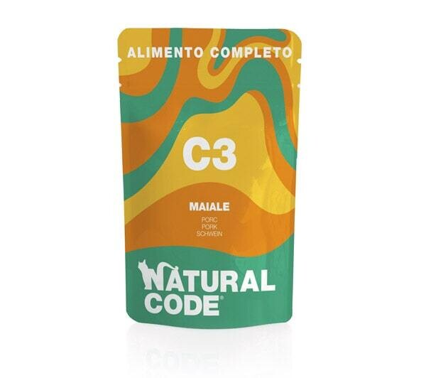 C3 Maiale Alimento Completo Natural Code gatto 70g