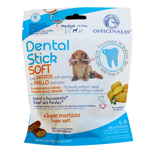 Dental Stick grain free salvia e prezzemolo Pura Natura