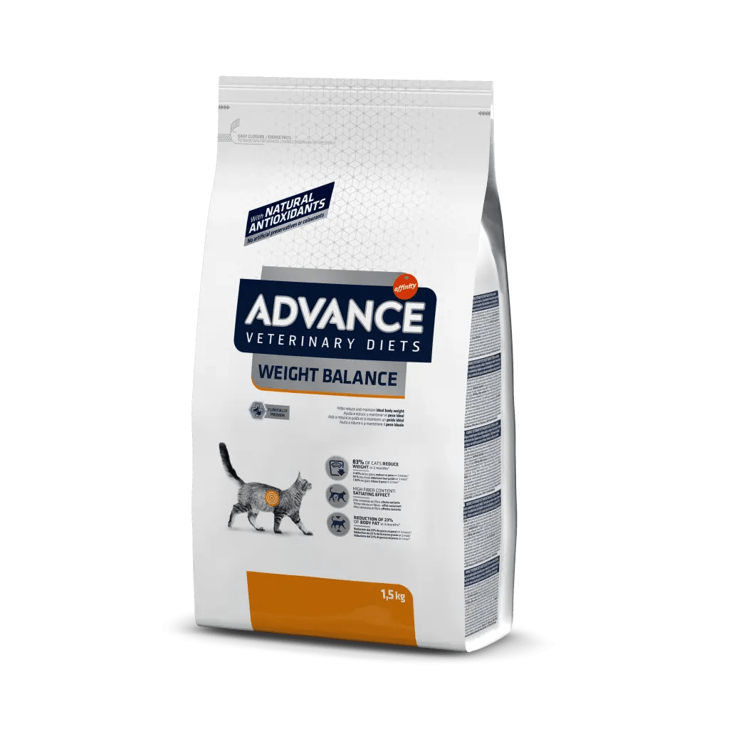 Advance Weight Balanca Dieta Veterinaria gatto 1,5 Kg