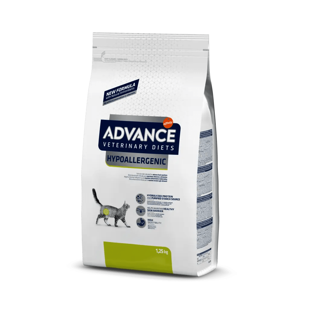 Advance Hypoallergenic gatto Dieta Veterinaria 1,25 Kg