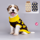 Maglione per cani Paperette Gialle