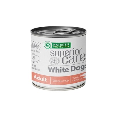 Nature's Protection - Superior Care - White Dogs - Cani Adulti - Wellness Soup  - Tonno e Salmone  140ml