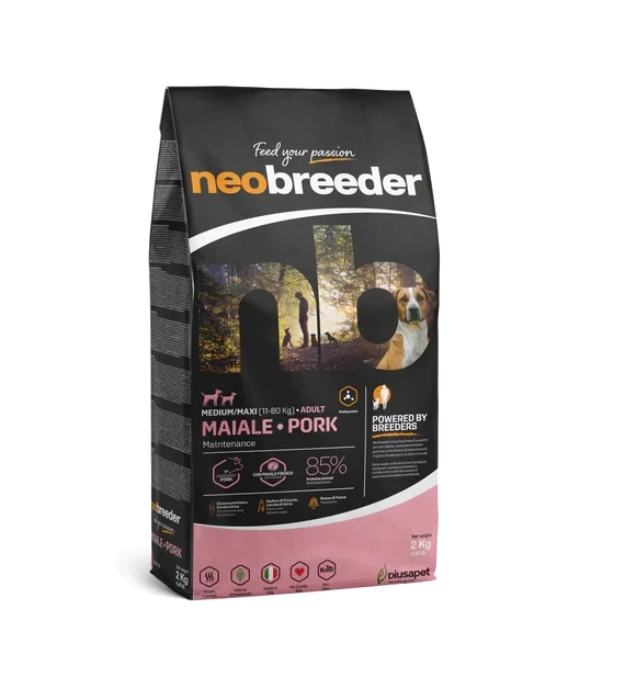 Neobreeder Maiale Cane Adulto Medium Maxi 2 Kg