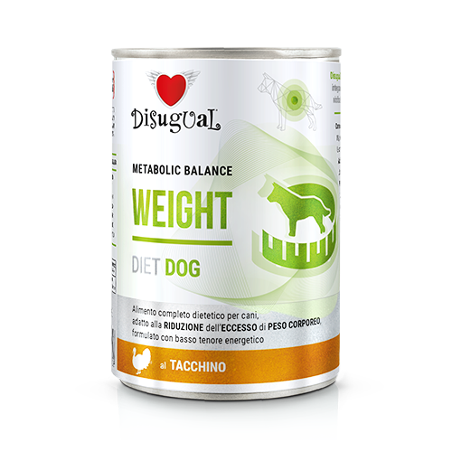 Weight Diet Dog Disugual dieta riduzione del peso per cani