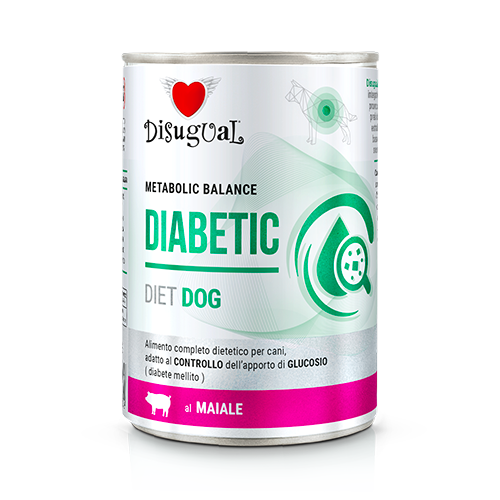 DIABETIC Maiale Disugual Patè 400gr DOG