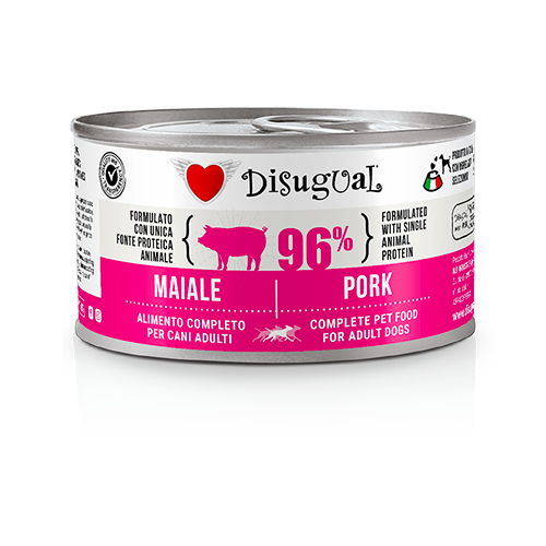 Maiale Disugual Monoproteico Cane 150gr