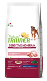 Natural Trainer Maiale No Grain Medium Maxi 12kg