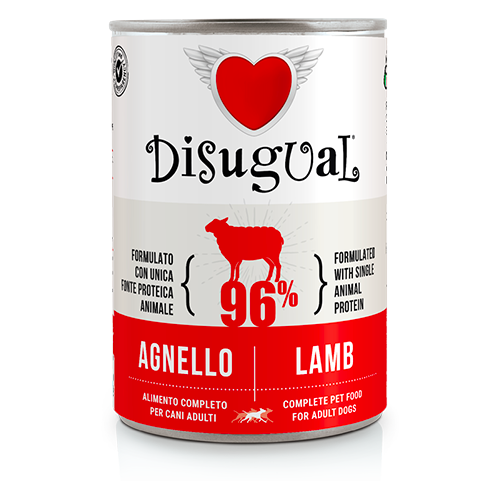 Agnello Disugual Monoproteico Cane 400gr