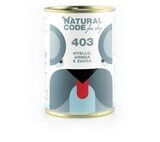 Natural Code 403 Vitello,aringa e zucca per cani 400g