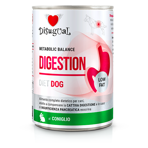 Disugual Digestion Coniglio per cane Low Fat
