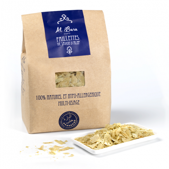 Paillettes de savon d'Alep Al Bara 1 kg