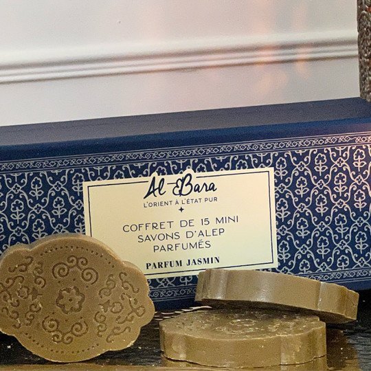 Coffret 15 mini savons jasmin