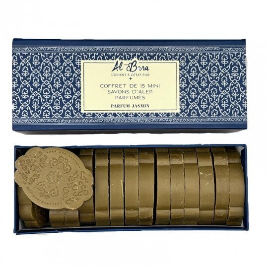 Coffret 15 mini savons jasmin