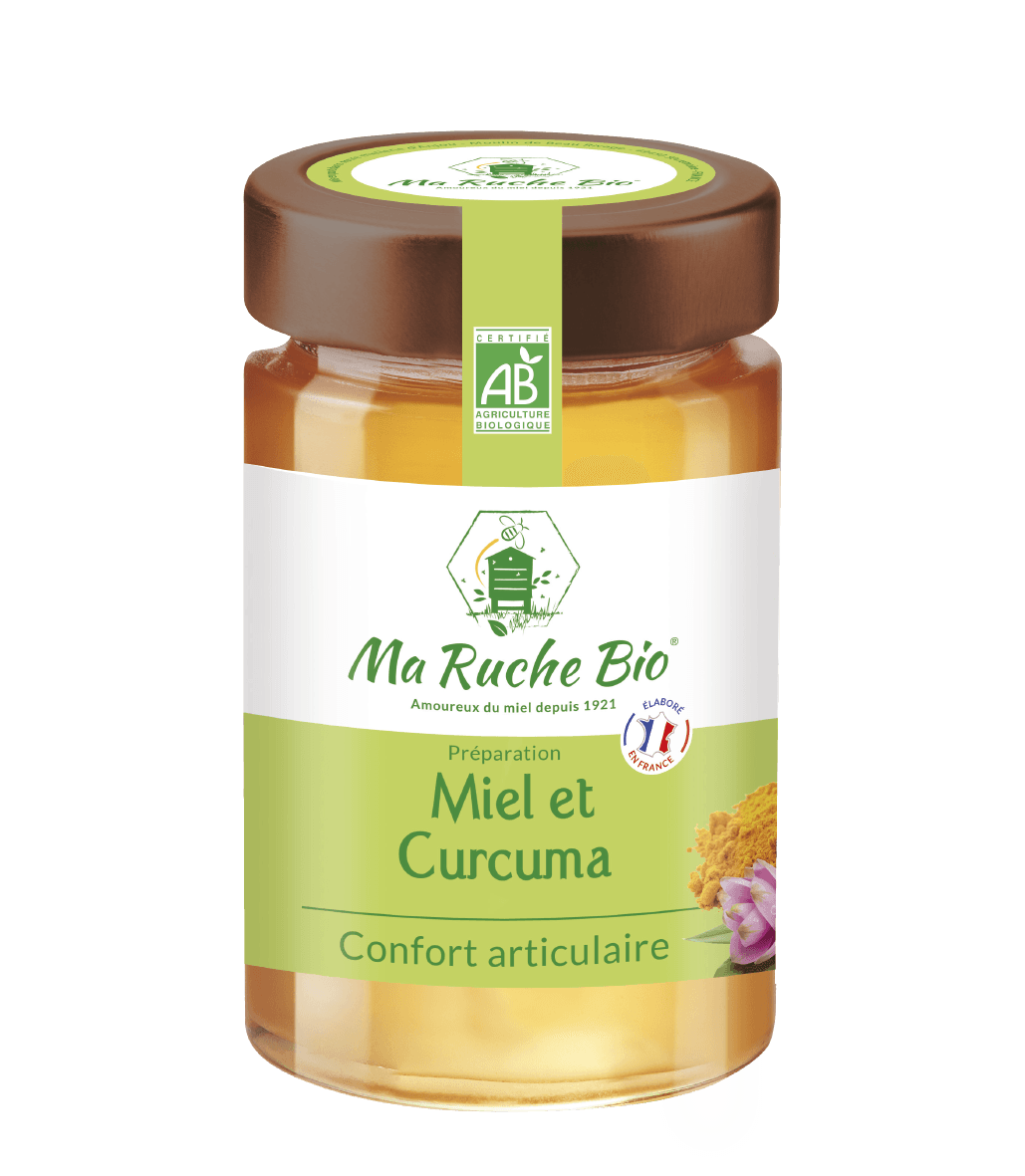 Miel et Curcuma (Confort articulaire)- 250 g