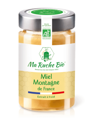 Miel Montagne Bio de France- 250 g