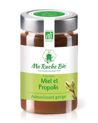 Miel et Propolis (adoucissant gorge)- 250 g