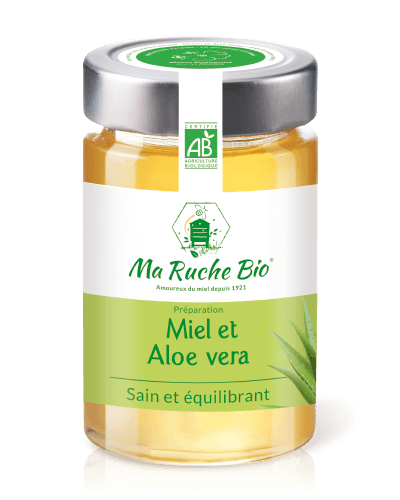 Miel et Aloé Véra ( sain et équilibrante)- 250 g