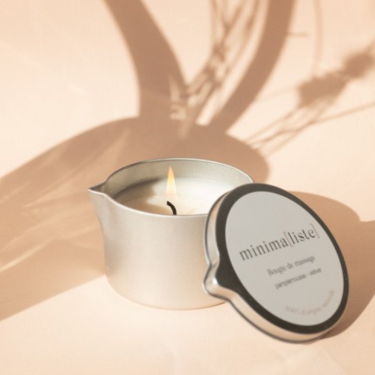Bougie de massage
