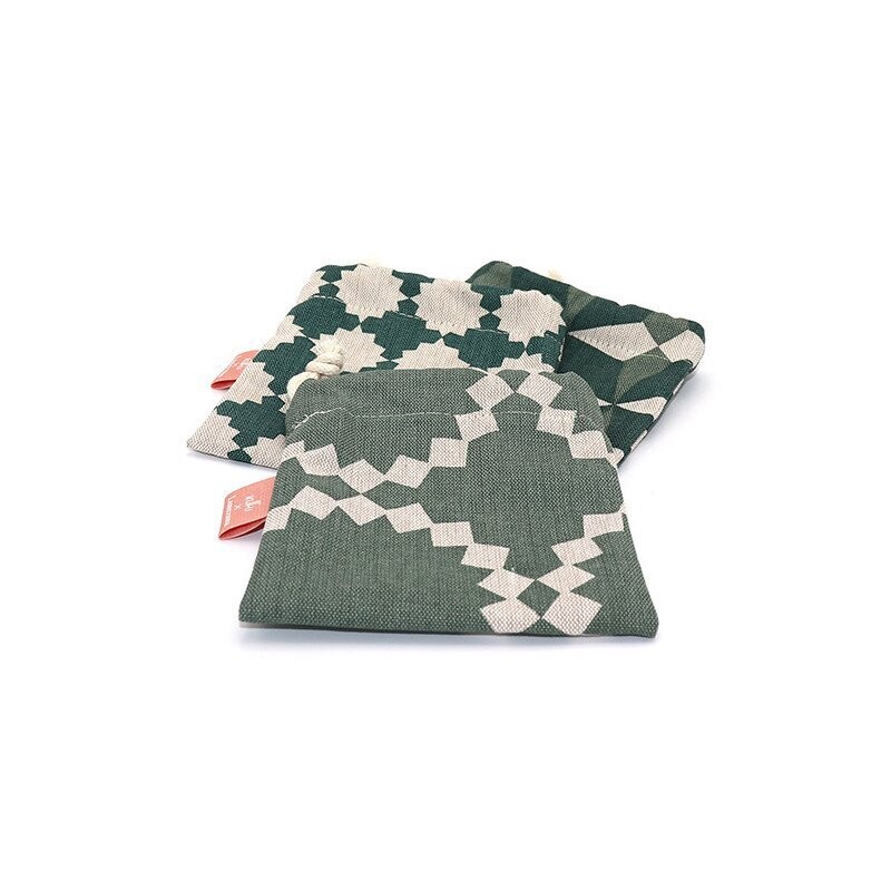 Pochouette en tissu upcyclé