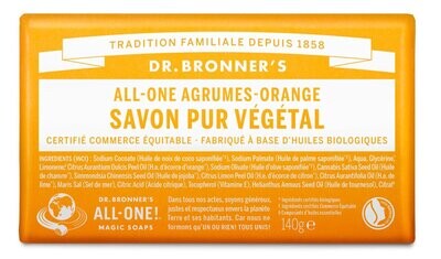 Pain de savon Agrumes-Orange - 140 g