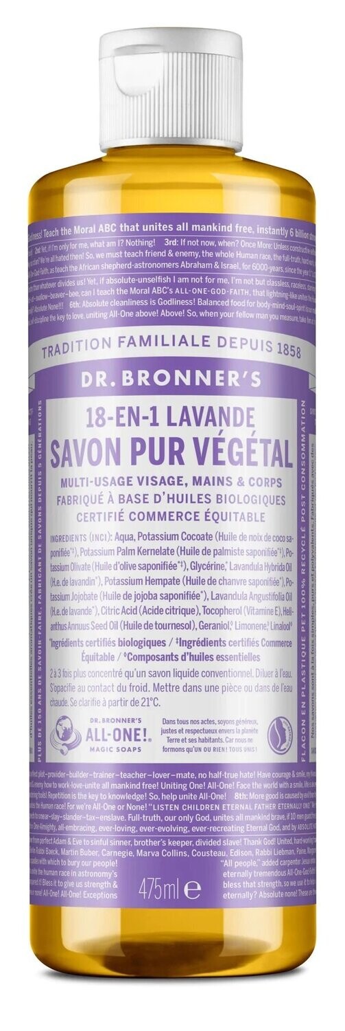 Savon liquide lavande 475 ml