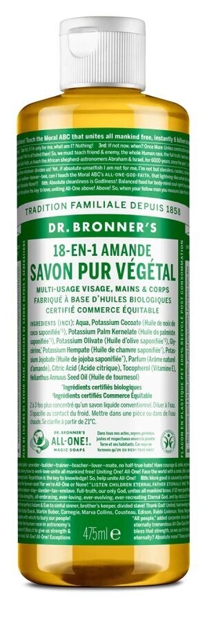 Savon liquide amande 475 ml