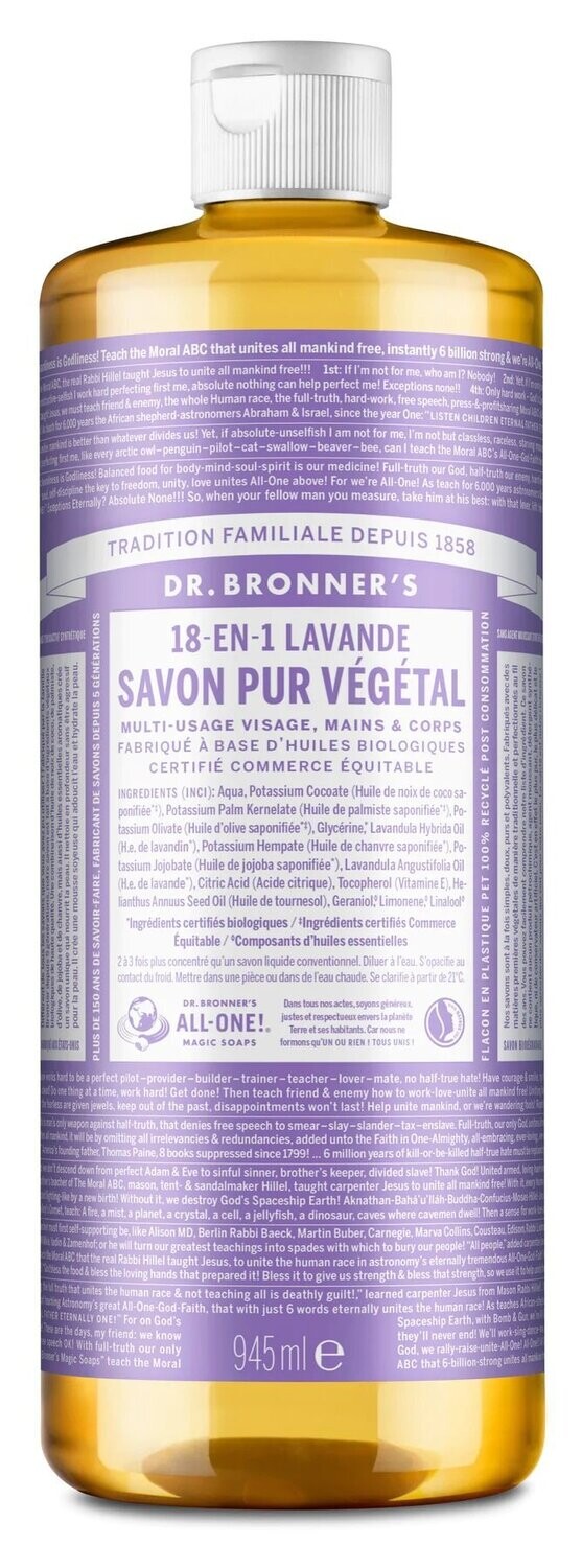 Savon liquide lavande 945 ml