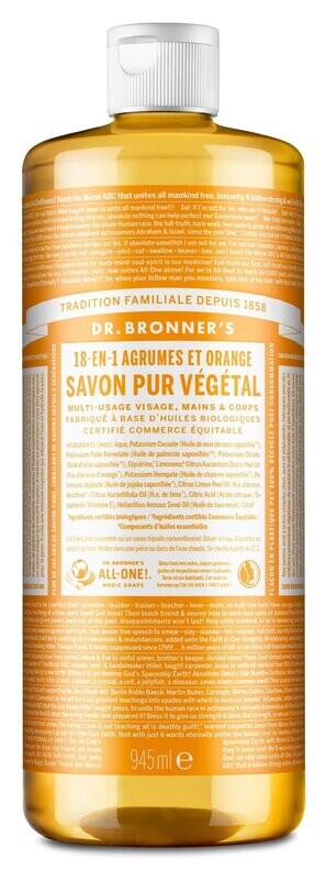 Savon liquide agrumes et orange 945 ml
