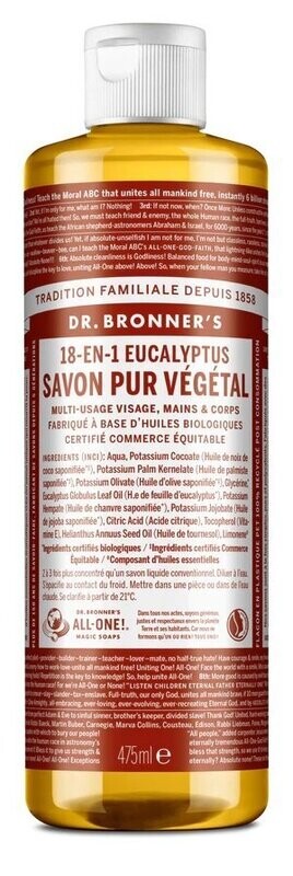 Savon liquide eucalyptus 475 ml