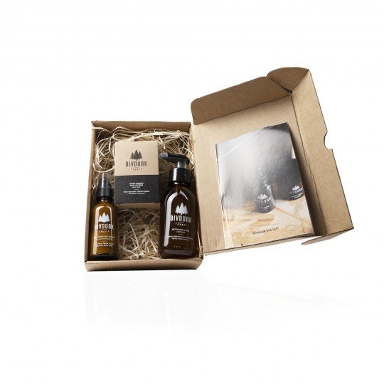 Coffret soin visage bio pour homme