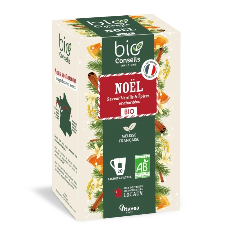 INFUSION DE NOËL BIO- 20 sachets
