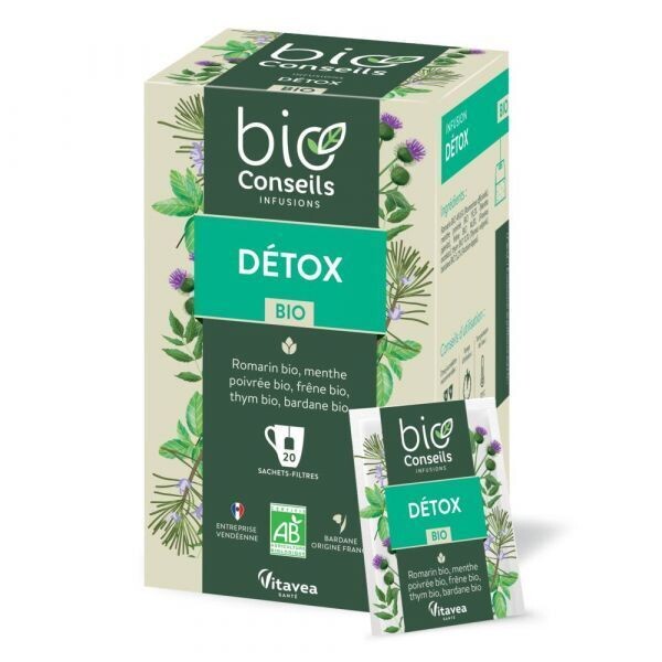 INFUSION DÉTOX BIO- 20 sachets