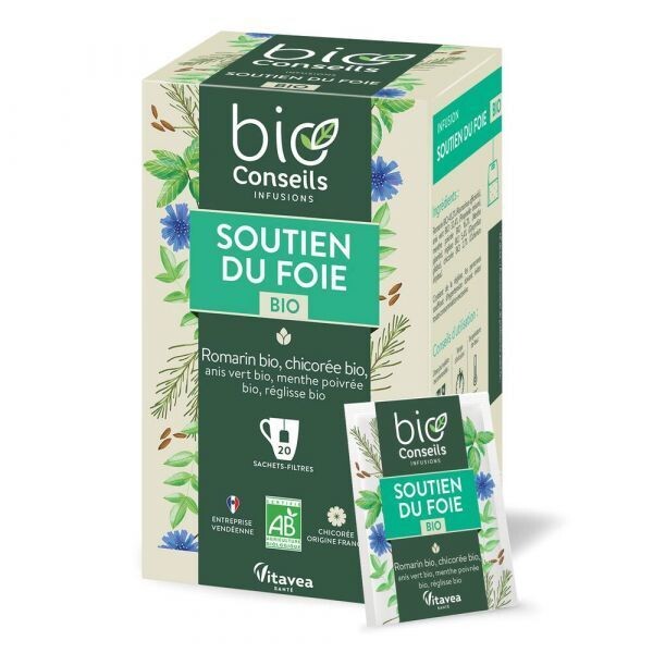 INFUSION SOUTIEN DU FOIE BIO- 20 sachets