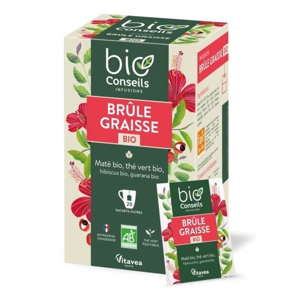 INFUSION BRÛLE-GRAISSE BIO- 20 sachets