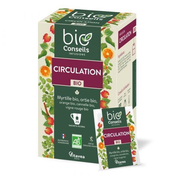 INFUSION CIRCULATION BIO- 20 sachets